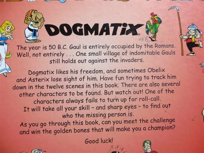 Asterix & Obelix - Where is Dogmatix Challenge Book