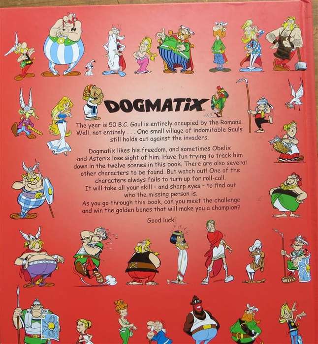 Asterix & Obelix - Where is Dogmatix Challenge Book