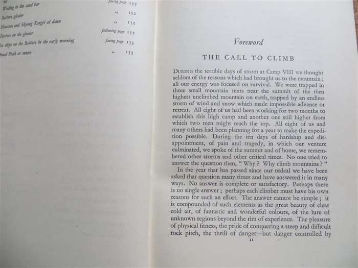 K2 The Savage Mountain - C.Houston & R.Bates 1955 - SCARCE