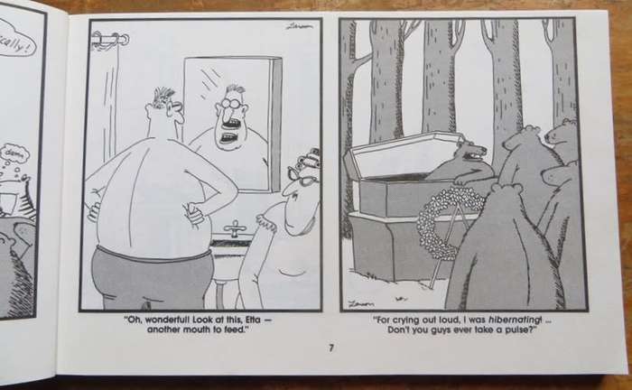 Night of the Crash Test Dummies - Far Side - Gary Larson