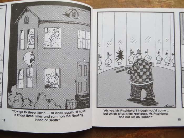Night of the Crash Test Dummies - Far Side - Gary Larson