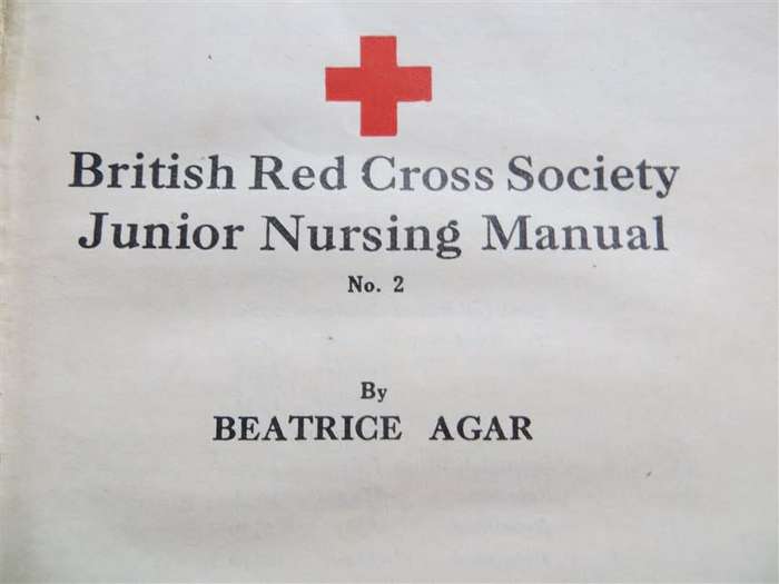 1941 British Red Cross Society - Junior Nursing Manual No.2