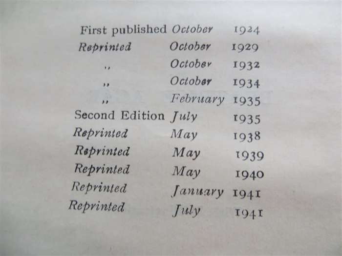 1941 British Red Cross Society - Junior Nursing Manual No.2