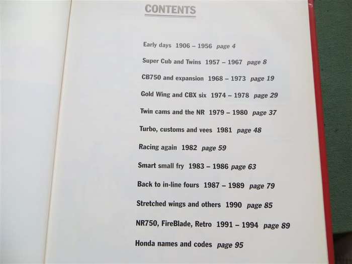 The Illustrated History of HONDA motorcycles - Roy Bacon