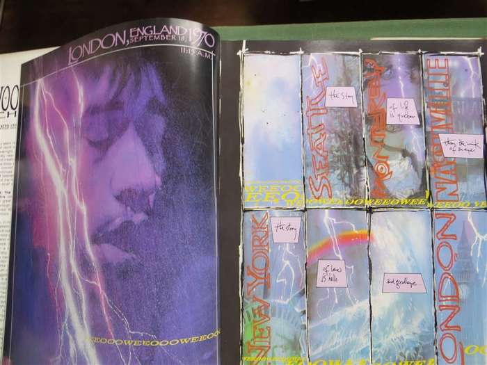 Voodoo Child - Jimi Hendrix + pre unreleased CD - Illustrated
