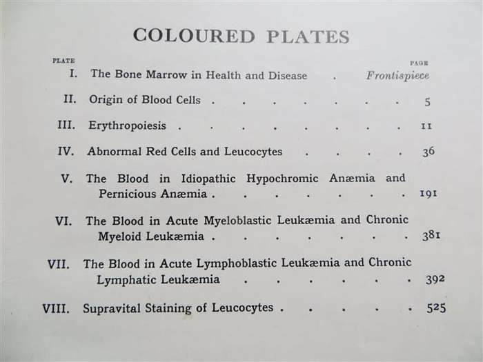 1942 WW2 Medical Hardcover - Disorders of the Blood - L.E.H Whitby