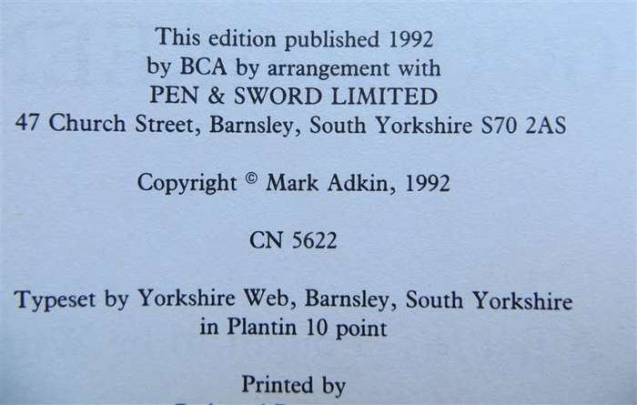 Goose Green - Mark Adkin - A Battle is fought to be Won - Hardcover