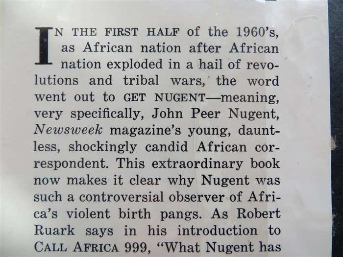 Call Africa 999 - John Peer Nugent