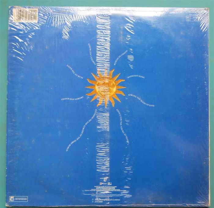 Vintage Vinyl LP - Tears for Fears - Seeds of Love VG/VG