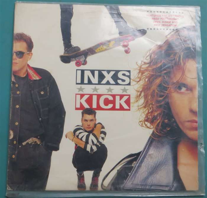 Vintage Vinyl LP - INXS - Kick - E/VG