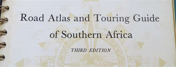 1969 AA Vintage Road Atlas & Touring Guide of South Africa 3rd Edition