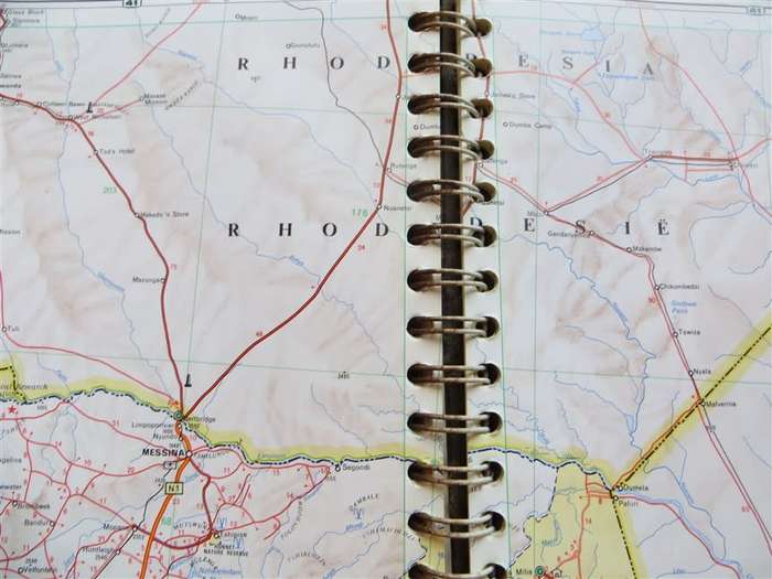1969 AA Vintage Road Atlas & Touring Guide of South Africa 3rd Edition
