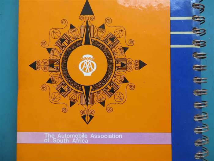 1969 AA Vintage Road Atlas & Touring Guide of South Africa 3rd Edition