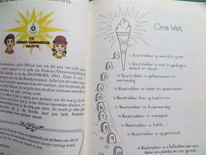 Voortrekker Graadwielboek - Penkop/Drawwertjielewe Nommer 4
