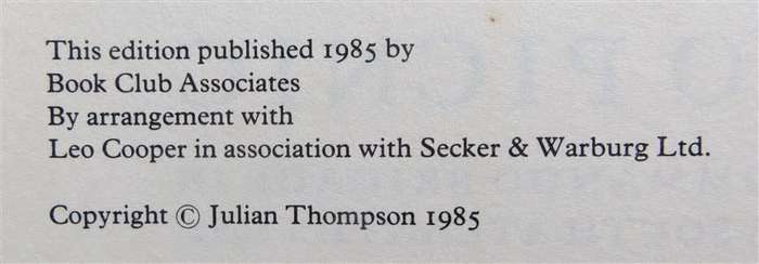 No Picnic - Julian Thompson - 3 Commando Brigade