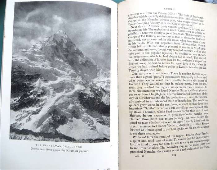 The Ascent of Everest - Brigadier Sir John Hunt 1953 1st Edition