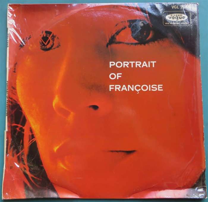 Vintage Vinyl LP - Portrait of Francois Hardy - Cover VG / Vinyl VG+