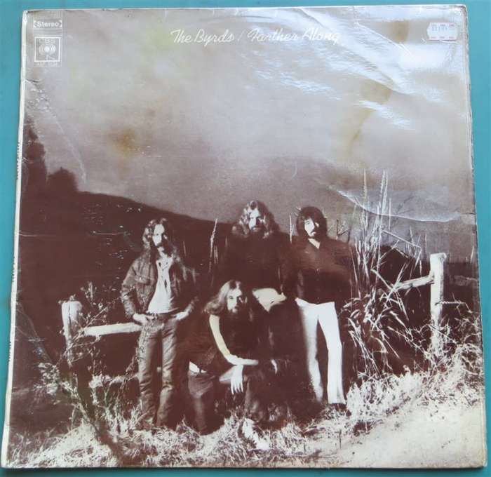 Vintage Vinyl LP - The Byrds - Farther Along - Cover VG- / Vinyl VG+