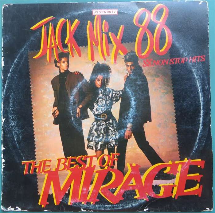 Vintage Vinyl LP - The Best of Mirage - Jack Mix 88 - Cover G+ / Vinyl VG+