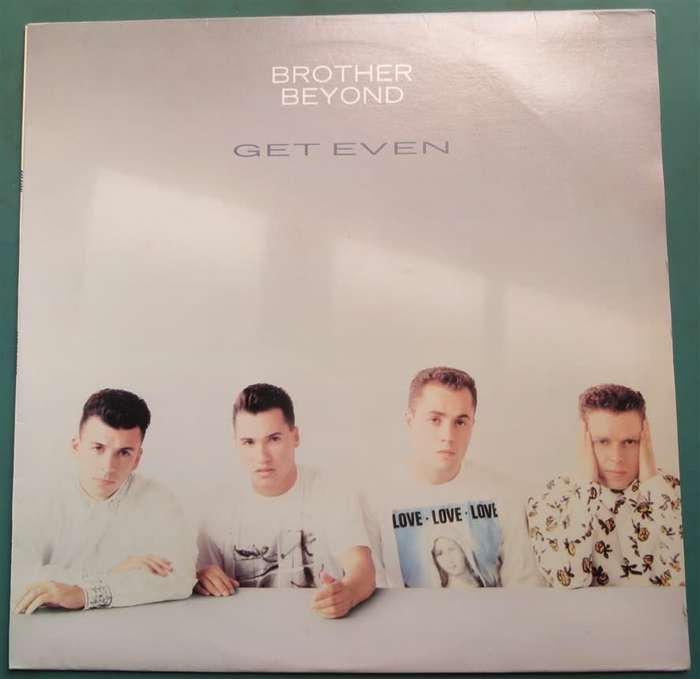 Vintage Vinyl LP - Brother Beyond - Get Even - Cover VG/ Vinyl VG+