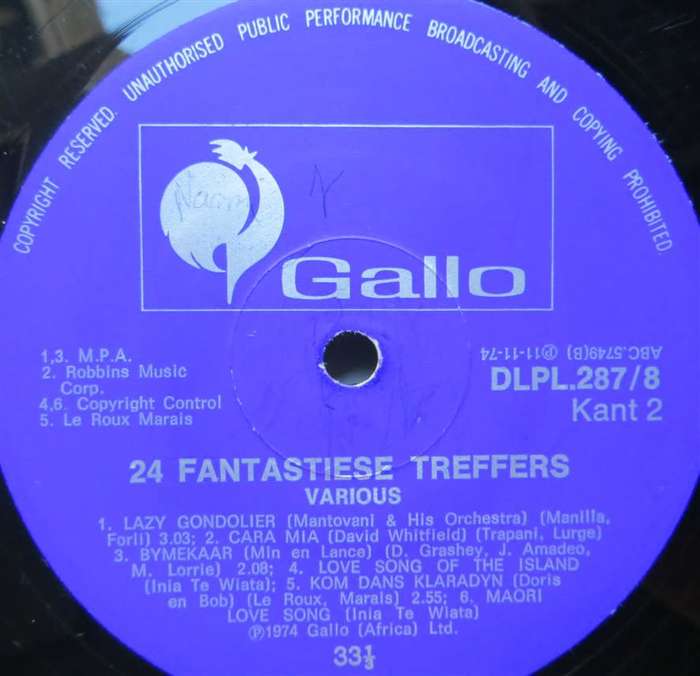 24 Fantastiese Treffers Nr.2 - 2 x LPs Cover G / Vinyl VG