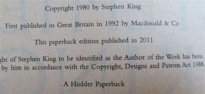 Stephen King - Firestarter - Paperback