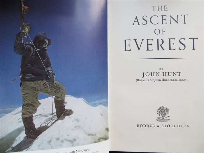 The Ascent of Everest - Brigadier Sir John Hunt 1953 1st Edition