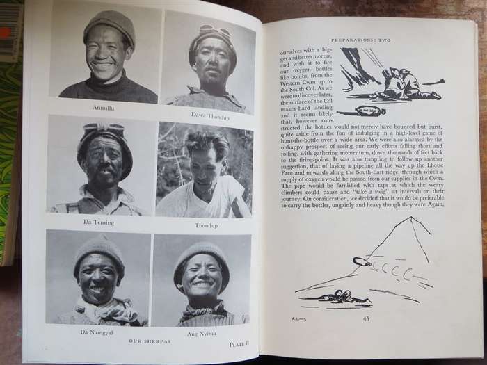 The Ascent of Everest - Brigadier Sir John Hunt 1953 1st Edition