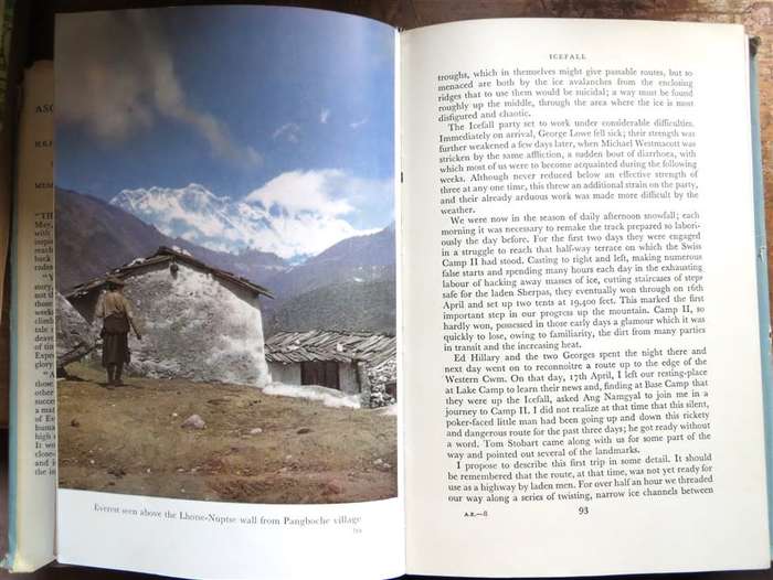 The Ascent of Everest - Brigadier Sir John Hunt 1953 1st Edition