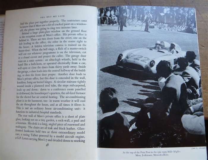 Stirling Moss - All but my Life - Ken.W Purdy 1st Edition