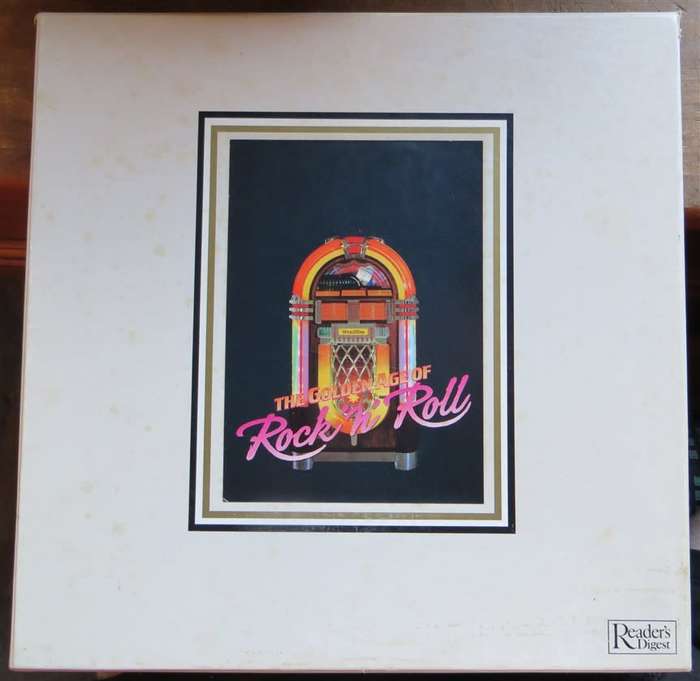 Golden Age of Rock n Roll Box Set - 1 missing  2 to 9 present 8 x LP:s - VG/VG