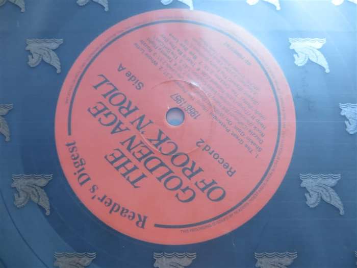 Golden Age of Rock n Roll Box Set - 1 missing  2 to 9 present 8 x LP:s - VG/VG