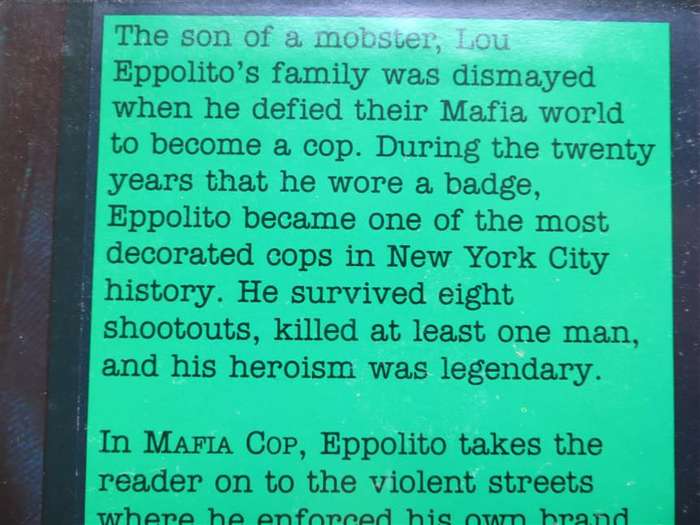 Mafia Cop - Lou Eppolito & Bob Drury