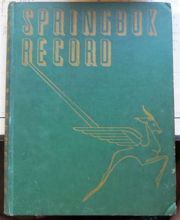 South African Legion - Springbok Record - Harry Klein - 1946 SA Legion