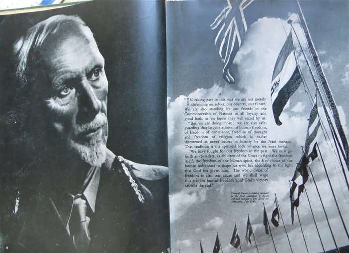 South African Legion - Springbok Record - Harry Klein - 1946 SA Legion