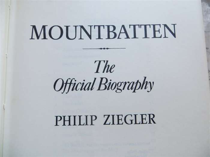 Mountbatten - The Official Biography - Philip Ziegler