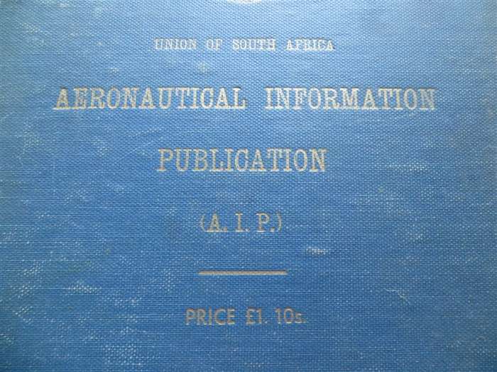 Union of South Africa - Aeronautical Information Publication + Map Insert