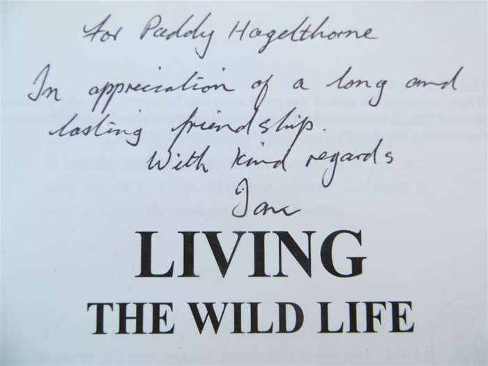 Living the Wild Life - Signed & Inscribed by Author - Ian Whyte Kruger Park Researcher