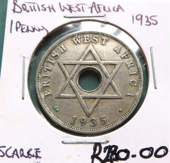 1935 British West Africa Penny