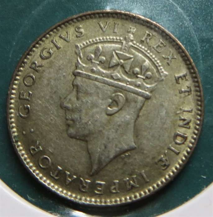 1937(H) East Africa SILVER 50 Cents