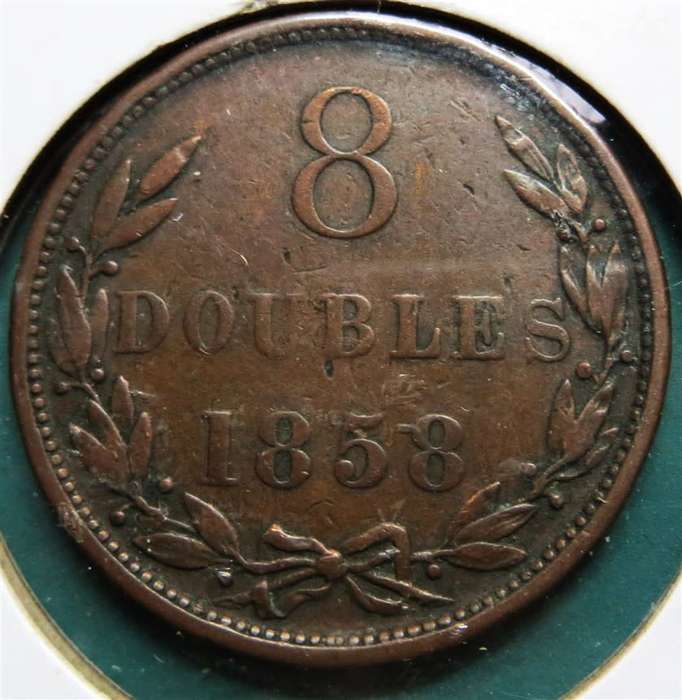 1858 Guernsey 8 Doubles