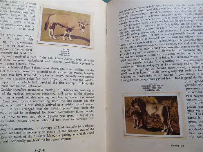 National Parks Cigarette Card Collection in Album - Complete