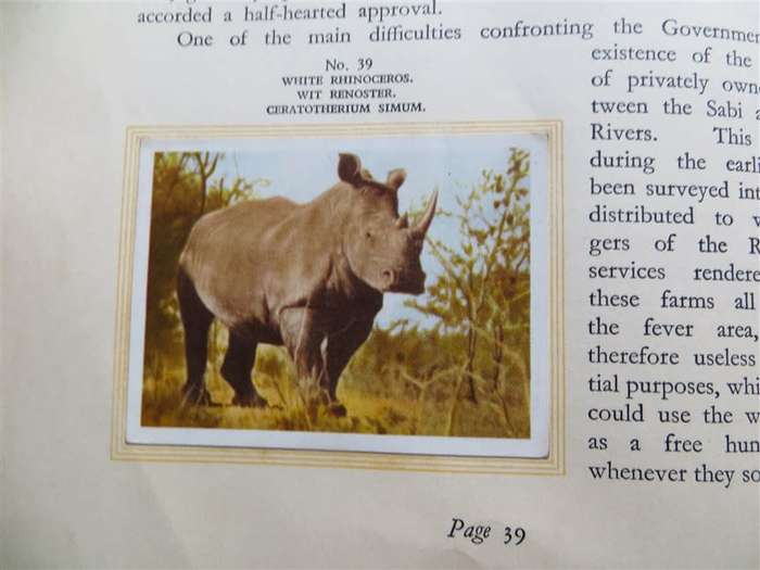 National Parks Cigarette Card Collection in Album - Complete