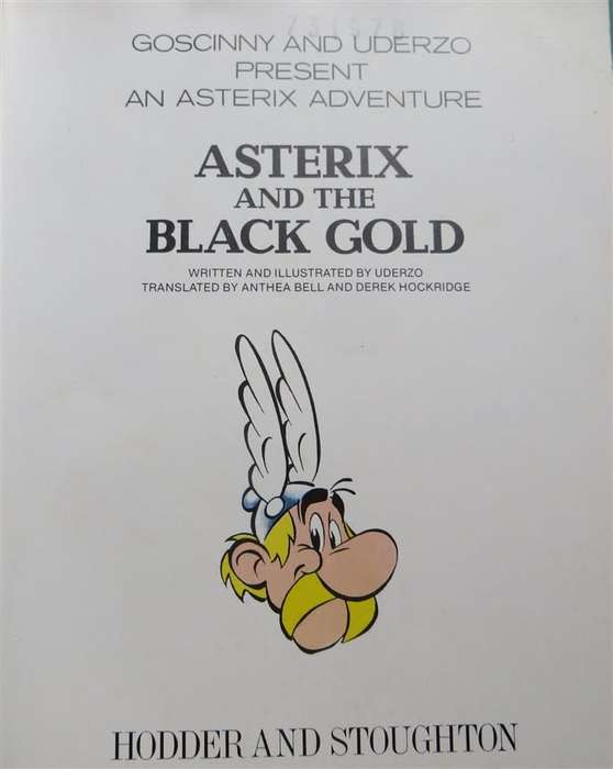 Asterix and the Black Gold - Goscinny & Uderzo