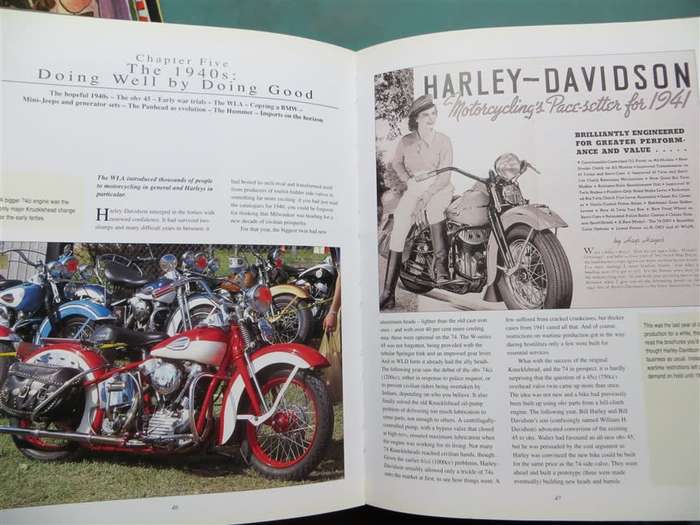 A Century Of Harley Davidson - Peter Henshaw - Great Photographs Hardcover