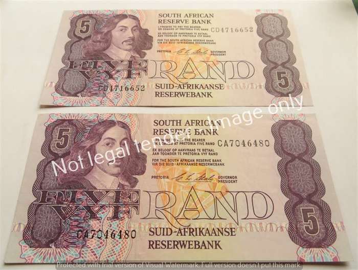2 x CL Stals C Prefix R5 Notes - 1 Bid