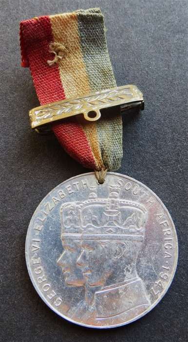 1947 Royal Visit Commemorative Medallion