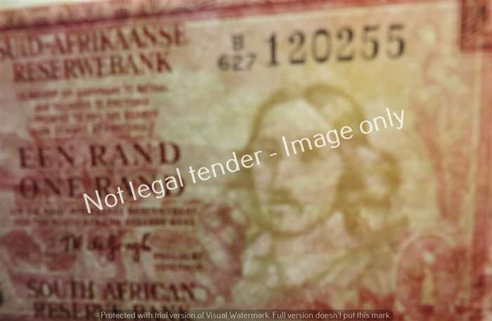 3 x TW de Jongh Cons. B627 3rd issue R1 Notes - 1 Bid