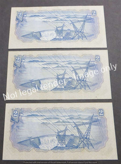 3 x TW De Jongh D144 R2 Note 2nd Issue - Condition - Bid per Note