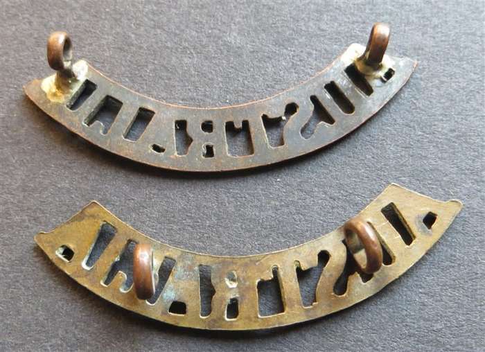 2 x Australian Army / Corps Shoulder Titles
